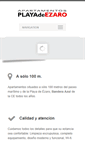 Mobile Screenshot of apartamentosplayadeezaro.com